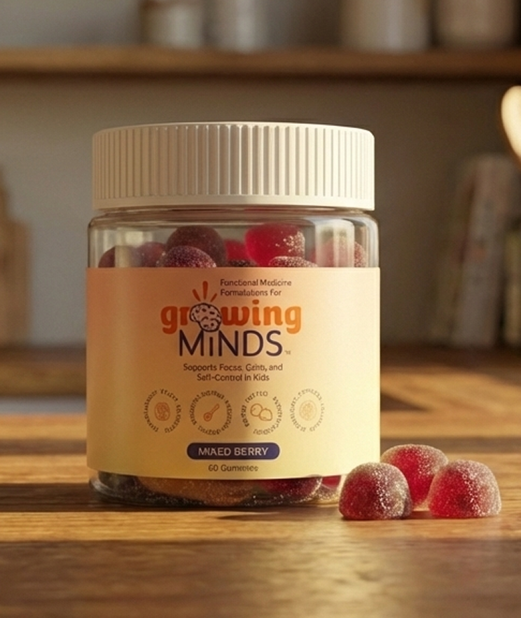 Growing Minds ADHD Gummies - Mixed Berry
